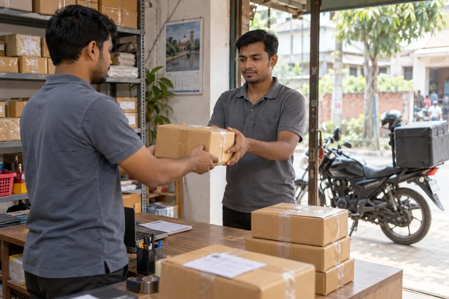 পার্সেল ডেলিভারি এজেন্সি